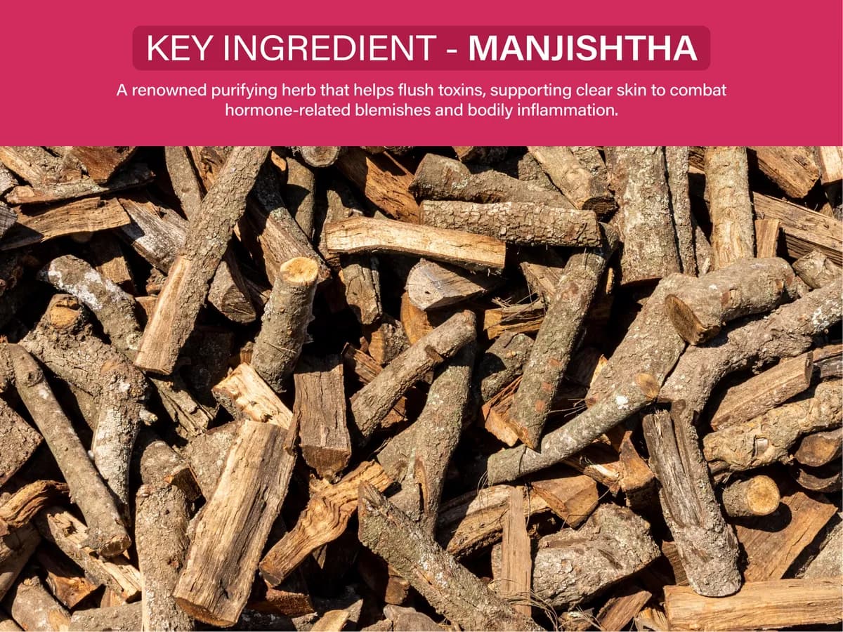 Key ingredient: Manjishta